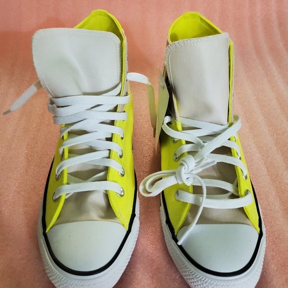 Converse, men, shoes, lemon venom, white yellow 💛 - Picture 5 of 8